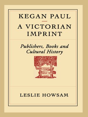 cover image of Kegan Paul - A Victorian Imprint